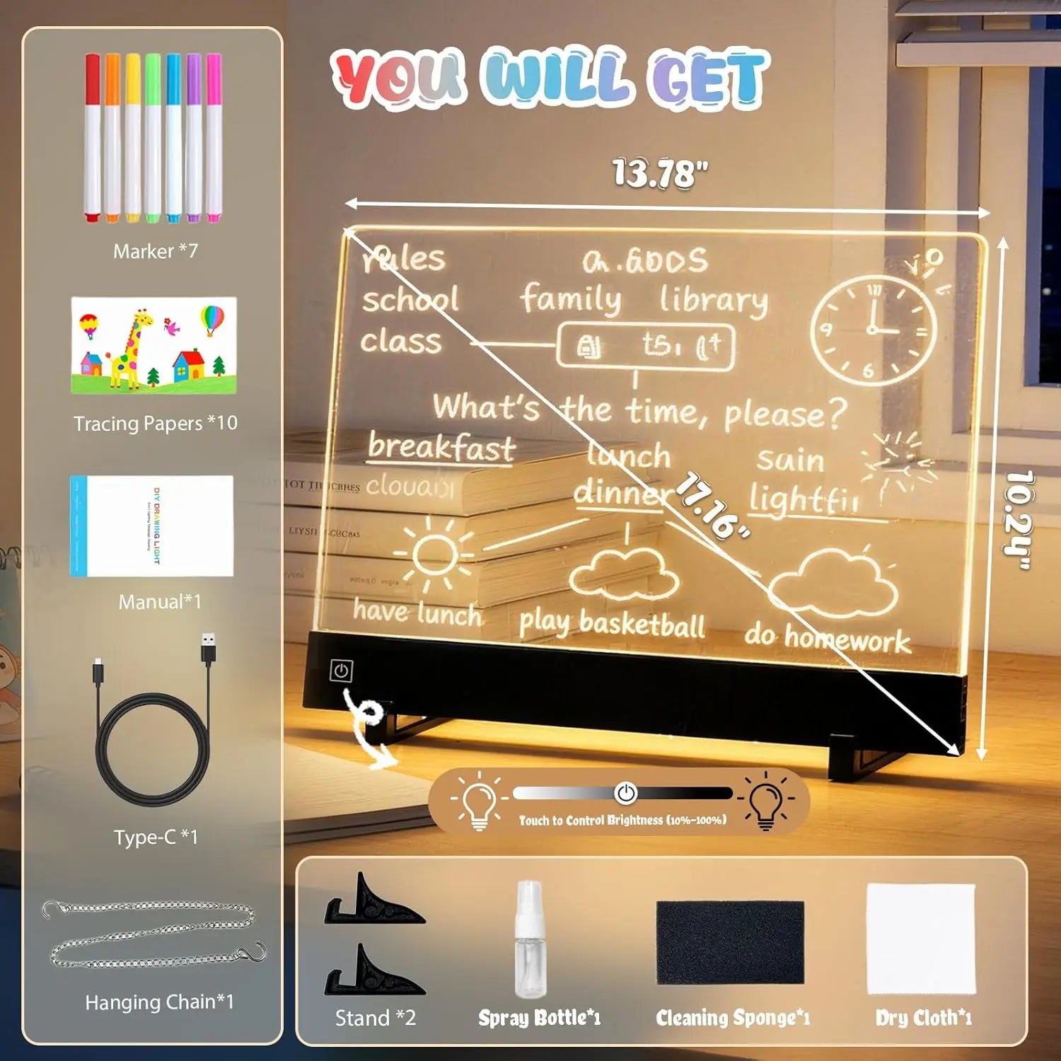Glow Doodle LED Art Board