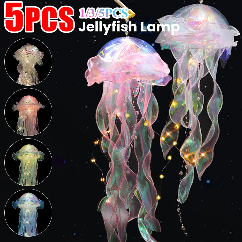 Glowing Jellyfish Night Lights