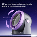 Whisper-Quiet Touch Desk Fan