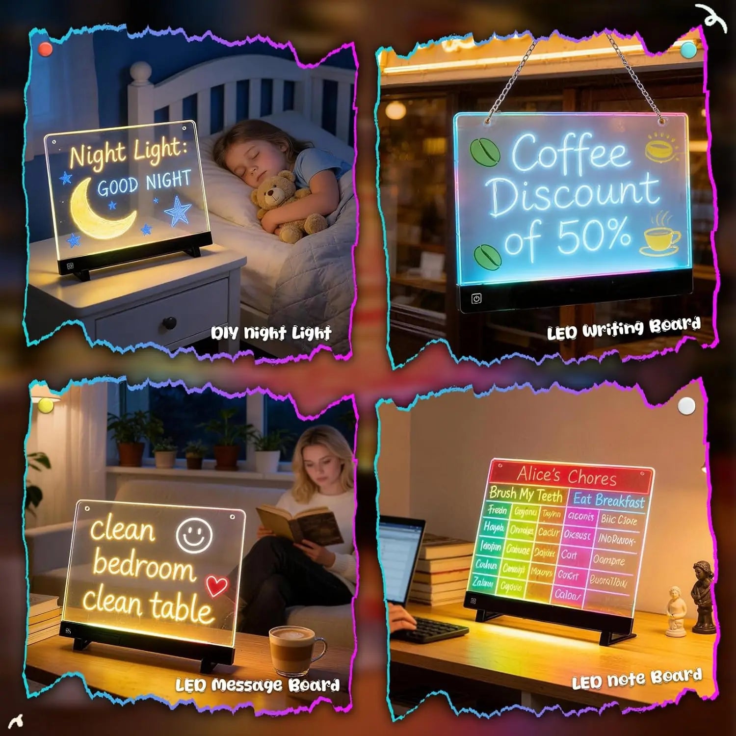 Glow Doodle LED Art Board