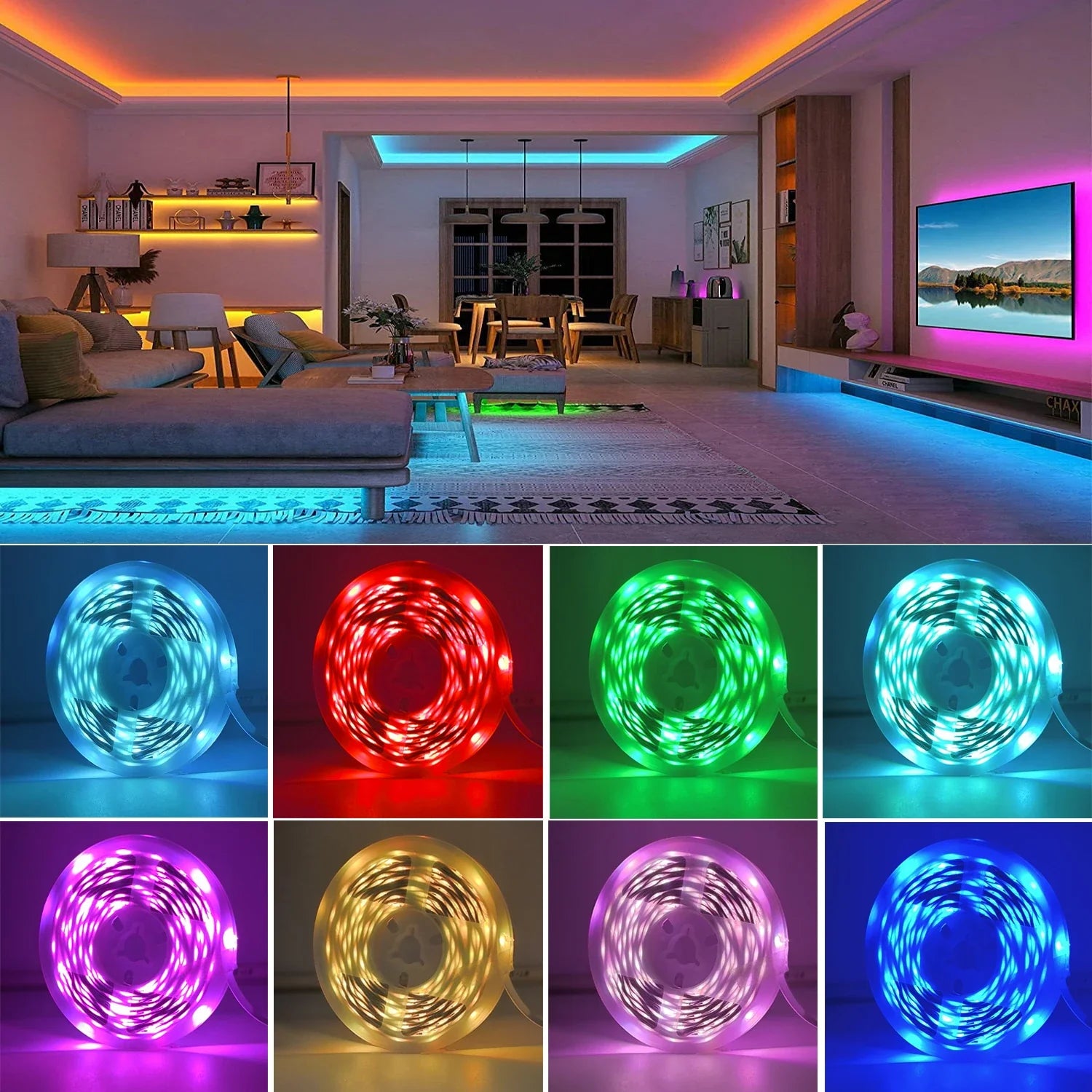 Colorful Room Party Lights